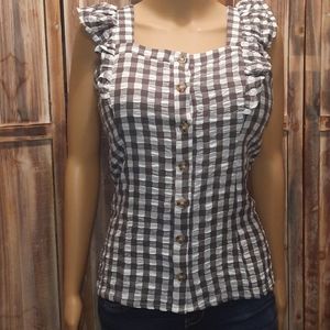 NWT Maurices shirt - plaid/flannel pattern.